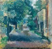 Weg in Hronov 1940 By Friedl Dicker-Brandeis