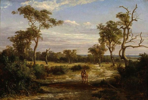At Dromana by Louis Buvelot | Oil Painting Reproduction