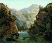 Cirque de Moron 1860 By Louis Buvelot