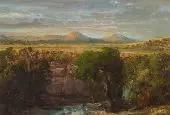 You Yangs Landscape By Louis Buvelot