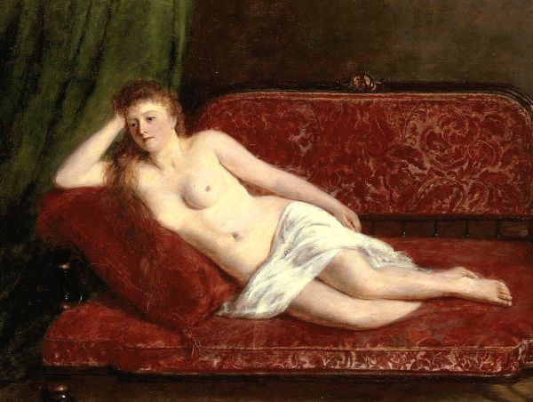 After the Bath by William Powell Frith | Oil Painting Reproduction