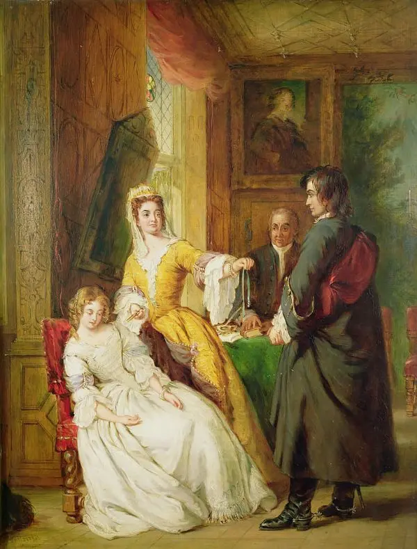 Bridge of Lammermoor By William Powell Frith