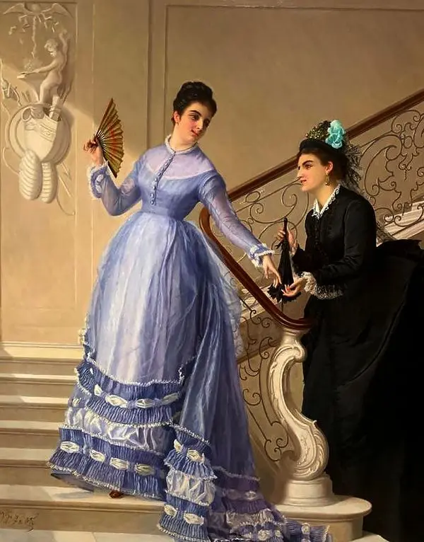 Conversation By William Powell Frith