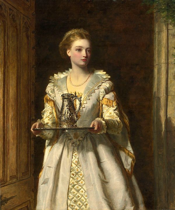Gabriel d'Estre 1869 by William Powell Frith | Oil Painting Reproduction