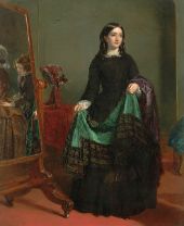 Kate Nickleby at Madame Mantalini's 1856 By William Powell Frith