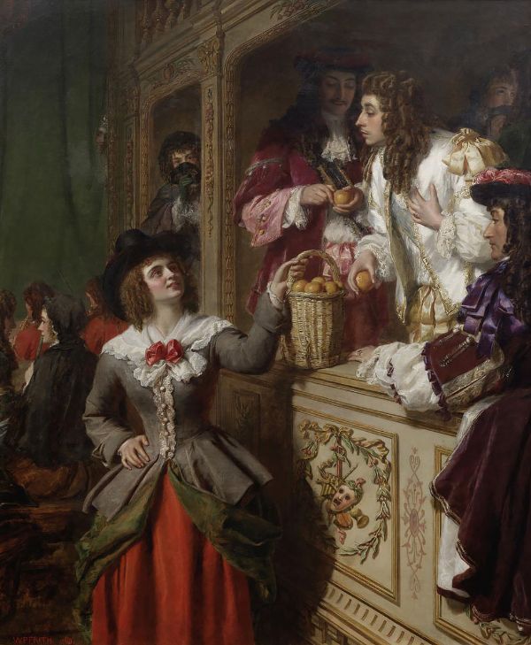 Nell Gwyn by William Powell Frith | Oil Painting Reproduction