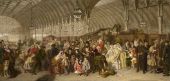 The Railway Station c1862 By William Powell Frith
