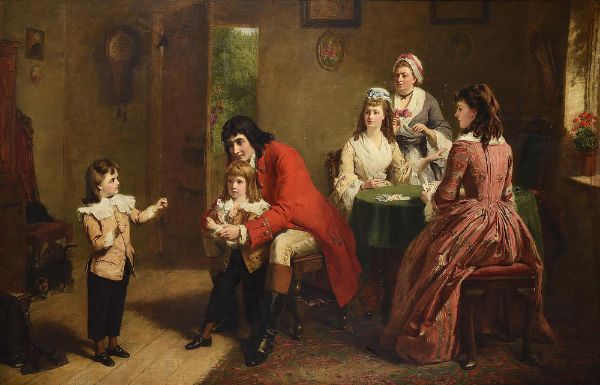 The Vicar of Wakefield by William Powell Frith | Oil Painting Reproduction