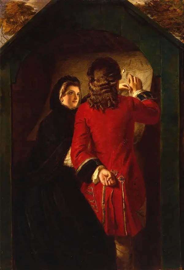 Uncle Toby and the Window Wadman By William Powell Frith