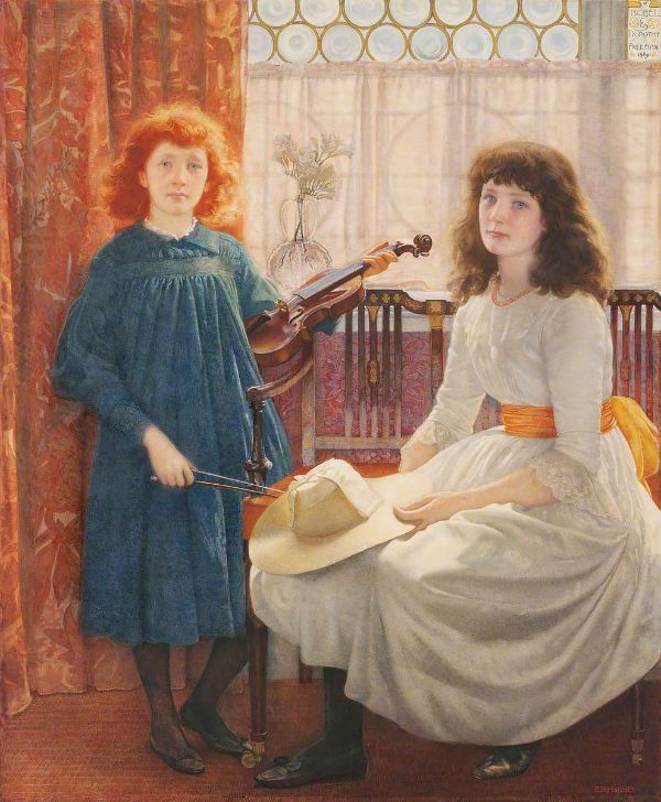 Bell and Dorothy Freeman | Oil Painting Reproduction