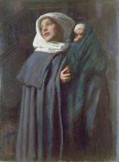 Mother and Child By Edward Robert Hughes