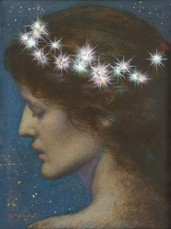 Night by Edward Robert Hughes | Oil Painting Reproduction