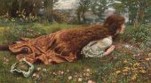 The Princess out of School By Edward Robert Hughes