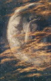 The Weary Moon 1911 By Edward Robert Hughes