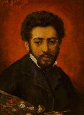 Autoportrait 1879 By Maurycy Gottlieb