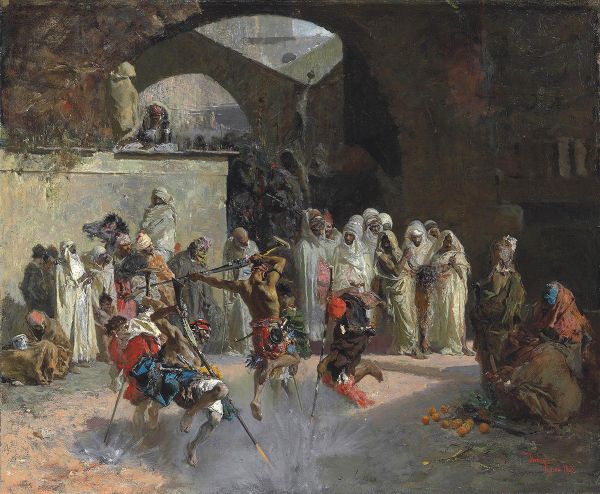 Arab Fantasy by Maria Fortuny | Oil Painting Reproduction