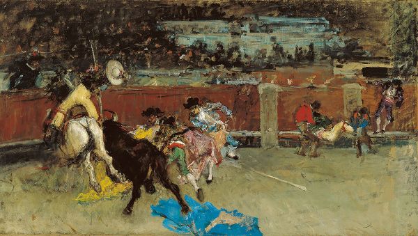 Bullfight by Maria Fortuny | Oil Painting Reproduction