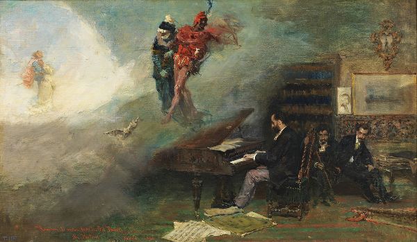 Faust Fantasy by Maria Fortuny | Oil Painting Reproduction