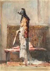 Moroccan Woman By Maria Fortuny