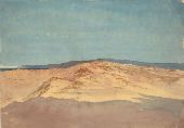 Sand with Mountain Line Morocco By Maria Fortuny
