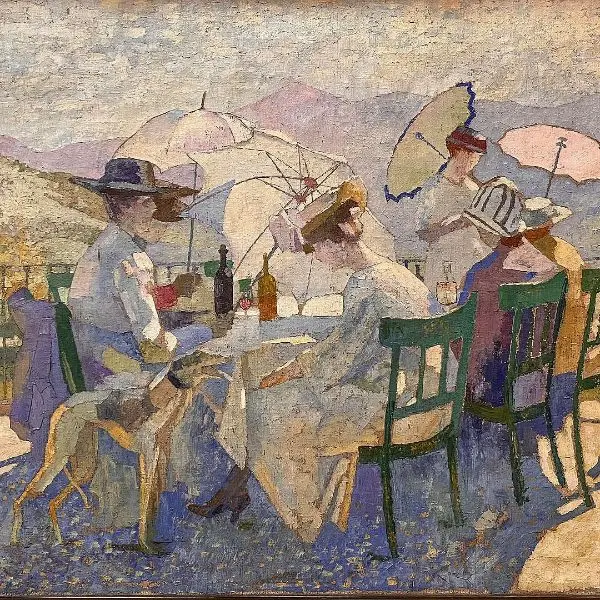 Afternoon on the Mottarone By Giuseppe Amisani