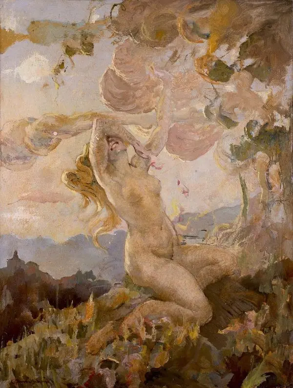 Allegory of Spring By Giuseppe Amisani