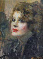 Ritratto di Lyda Borelli By Giuseppe Amisani