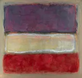 Untitled (Purple White and Red) By Mark Rothko (Inspired By)