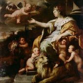 Allegory of Magnanimity c1670 By Luca Giordano