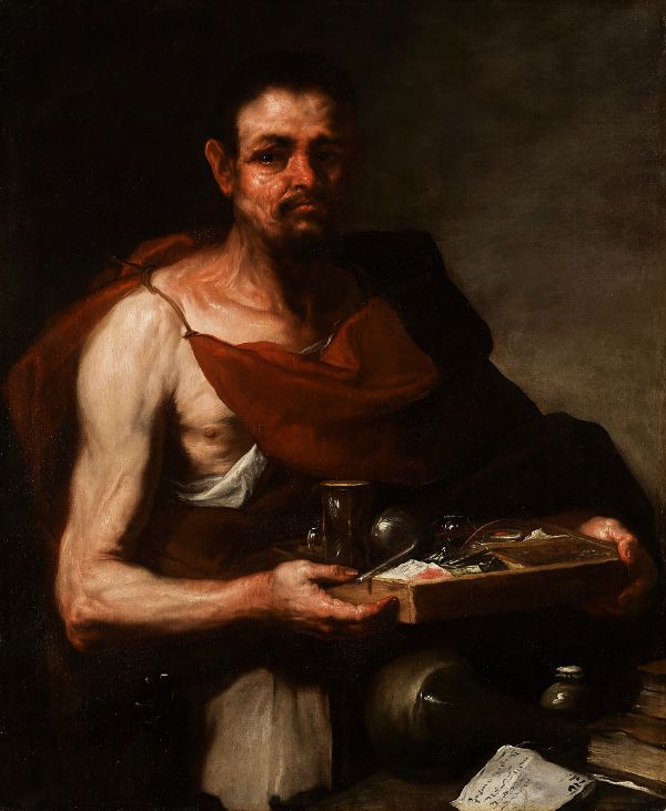 An Alchemist by Luca Giordano | Oil Painting Reproduction