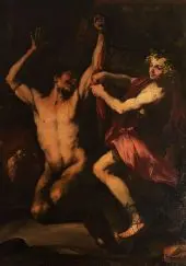 Apollo and Marsia c1678 By Luca Giordano