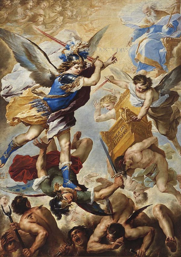 Archangel Michael Defeats the Rebel Angels | Oil Painting Reproduction