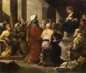 Christ among the Doctors c1665 By Luca Giordano