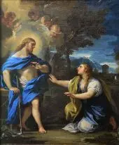 Christ Appearing at the Madeleine 1686 By Luca Giordano