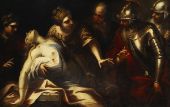 Death of Lucretia 2 By Luca Giordano