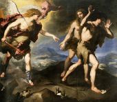 Expulsion from Paradise 1652 By Luca Giordano