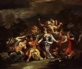 Minerva as the Patroness of Arts and Sciences By Luca Giordano