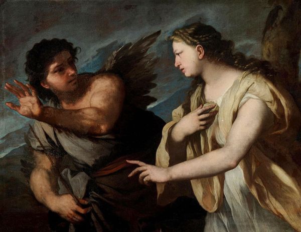 Picus and Circe by Luca Giordano | Oil Painting Reproduction