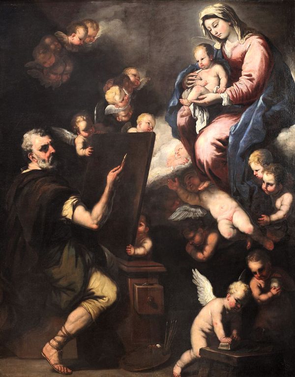 Saint Lucas Painting the Virgin | Oil Painting Reproduction