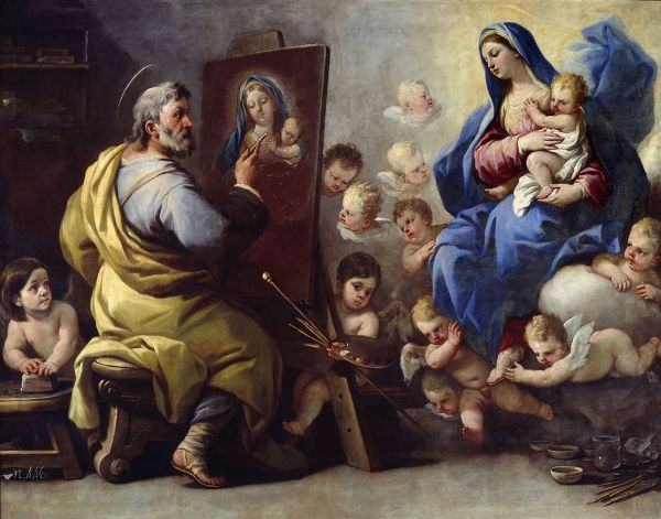 Saint Luke Painting the Virgin | Oil Painting Reproduction