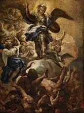 Saint Michael the Archangel By Luca Giordano
