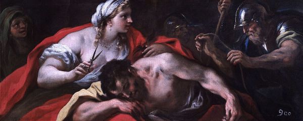 Samson and Delilah by Luca Giordano | Oil Painting Reproduction