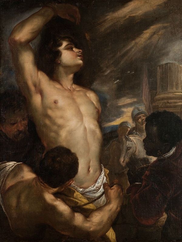 San Sebastiano by Luca Giordano | Oil Painting Reproduction