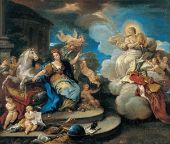 Series of the Four Parts of the World Europe By Luca Giordano