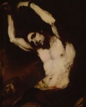 St Sebastian By Luca Giordano