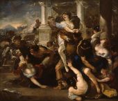 The Abduction of the Sabine Women By Luca Giordano