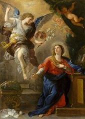 The Annunciation 1672 By Luca Giordano