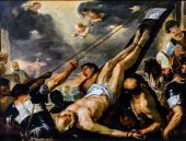 The Crucifixion of Saint Peter c1660 By Luca Giordano