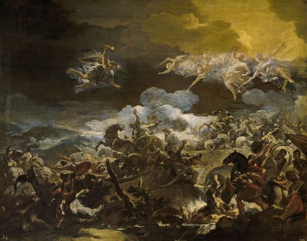 The Defeat of Sisera by Luca Giordano | Oil Painting Reproduction