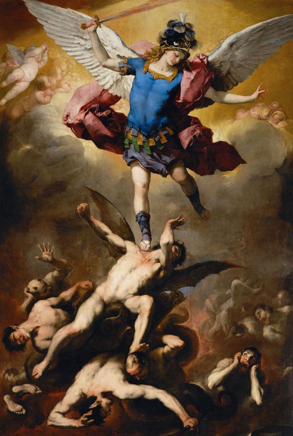 The Fall of the Rebel Angels by Luca Giordano | Oil Painting Reproduction